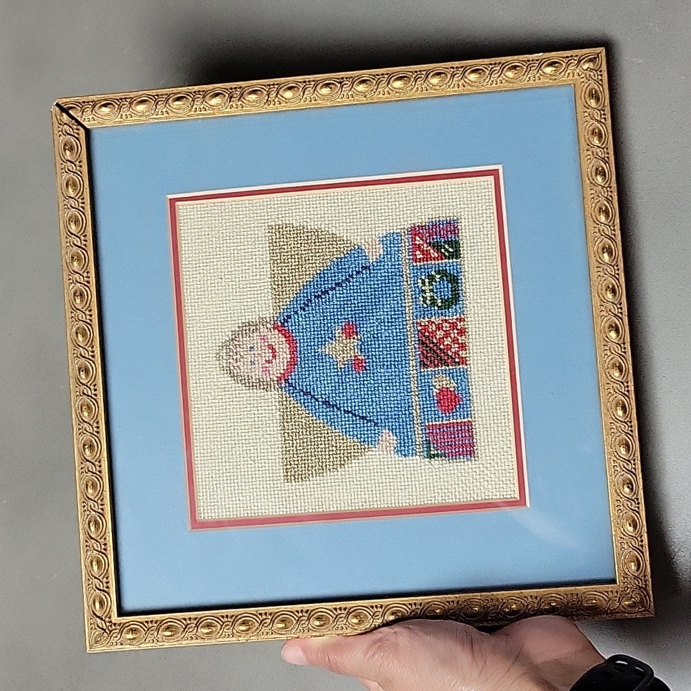 Christmas Angel Cross stitch Frame